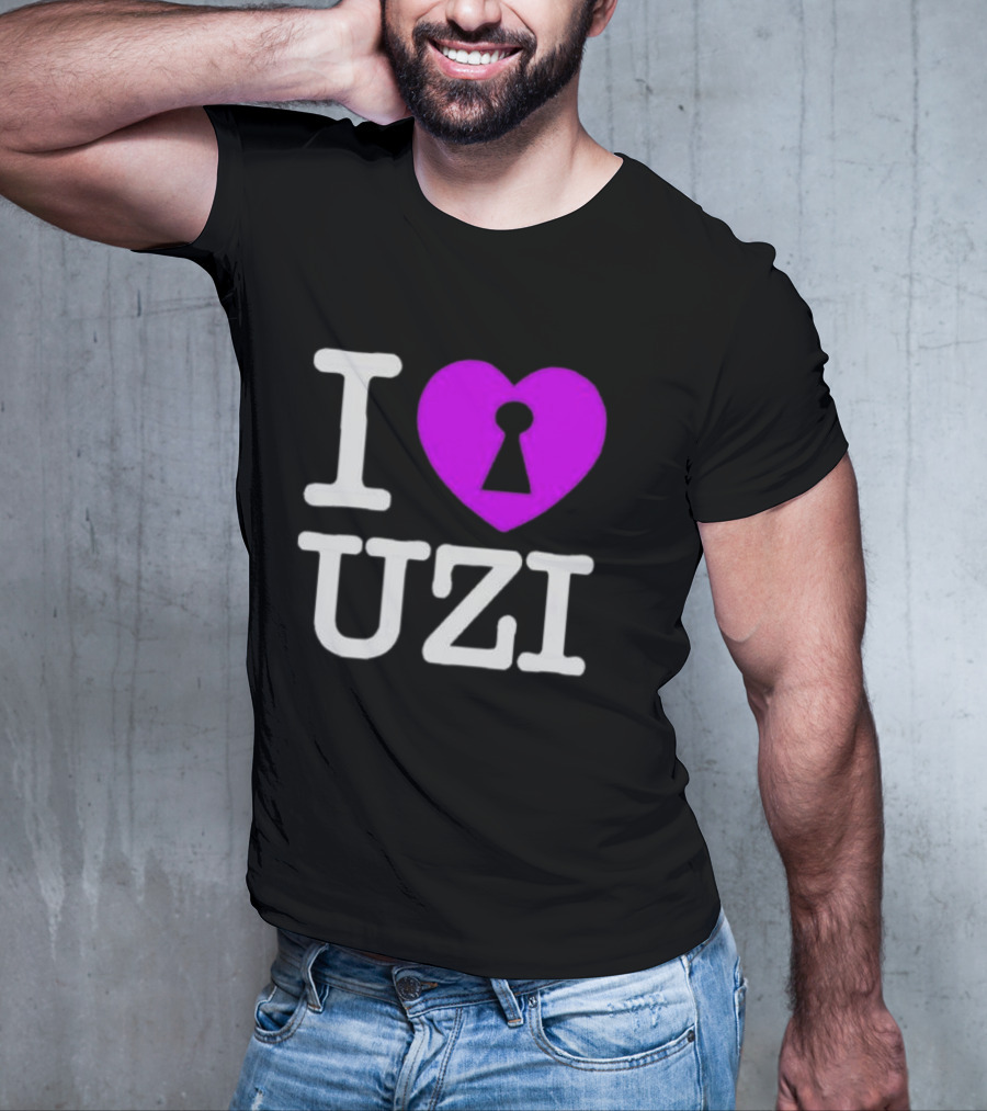 Eternal Atake 2 I Lock Heart Uzi I Love Uzi T-Shirt