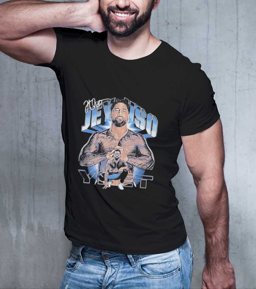 Jey Uso Vintage Superstar Yezzy 500 Level T-Shirt