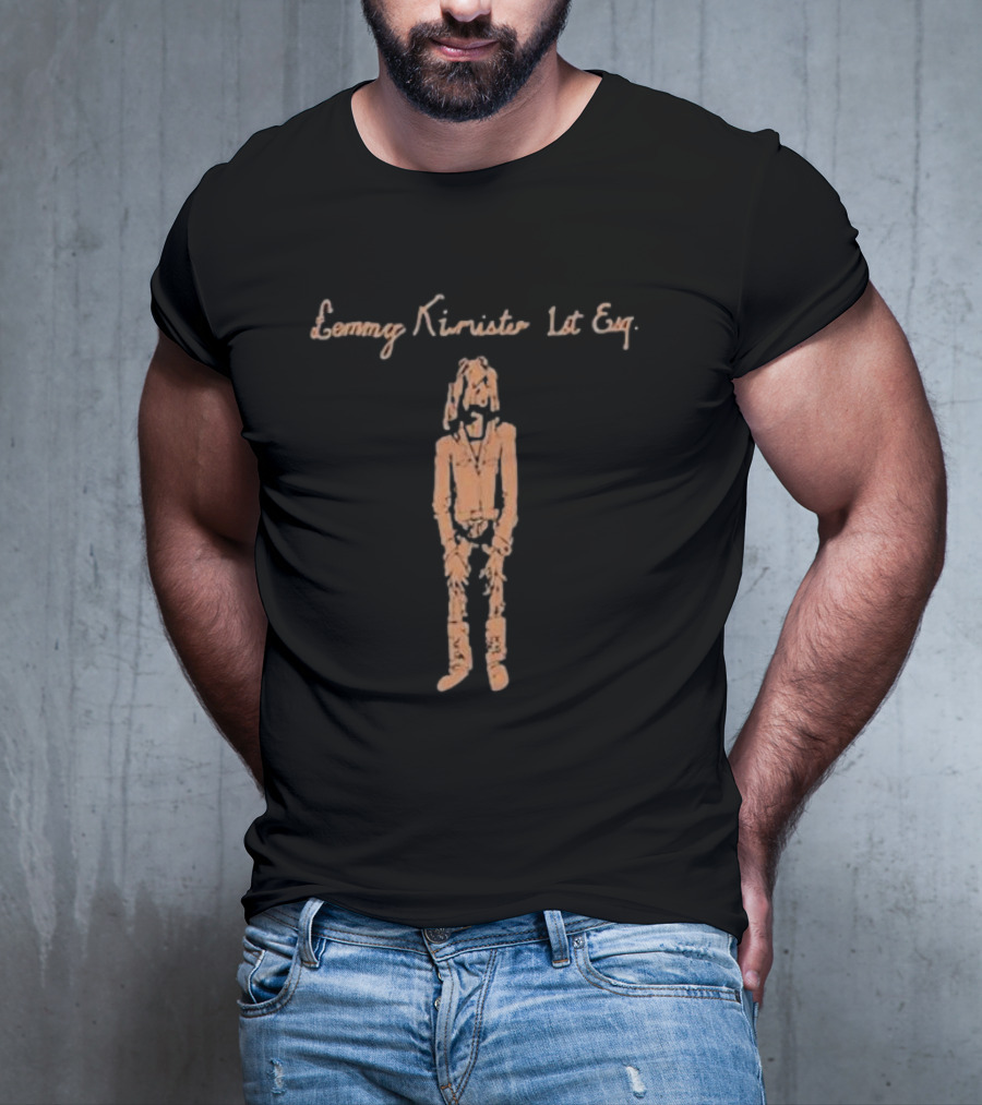 Lemmy Kilmister 1st Esq Original Doodle T-Shirt
