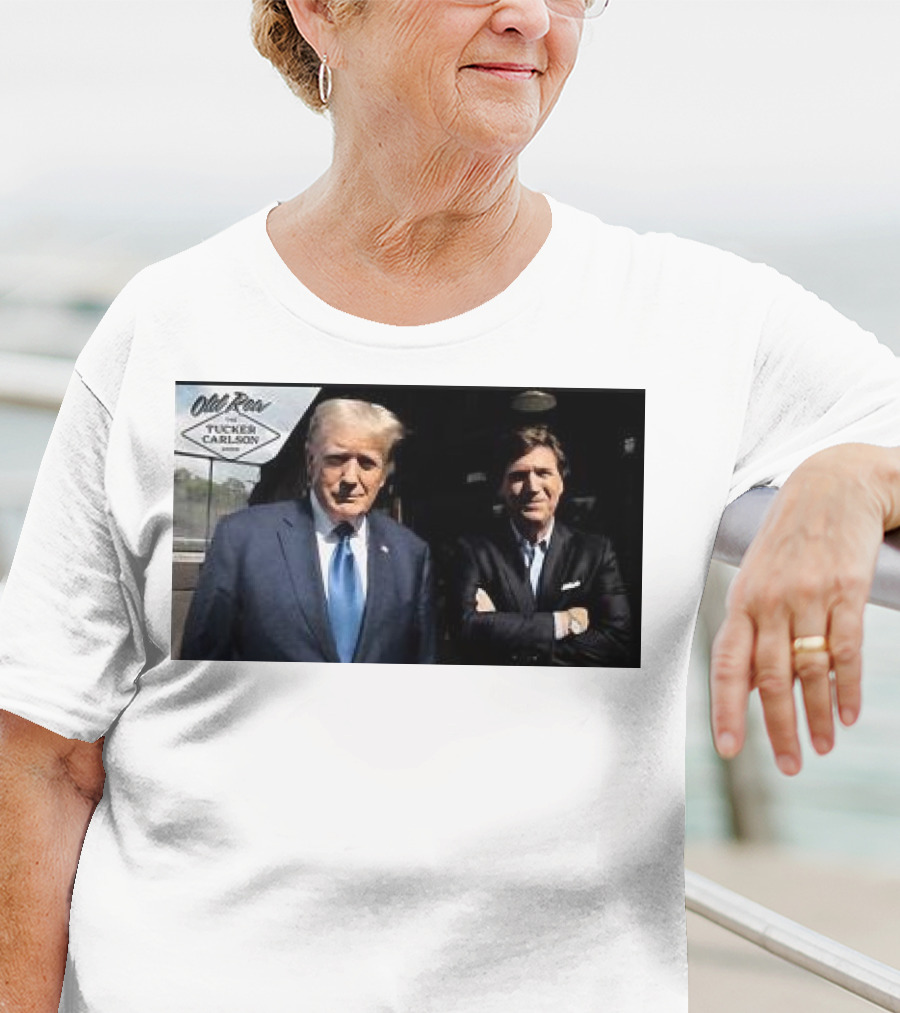 Old Row Tucker Carlson Network Interview T-Shirt