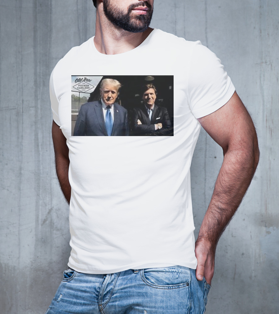 Old Row Tucker Carlson Network Interview T-Shirt
