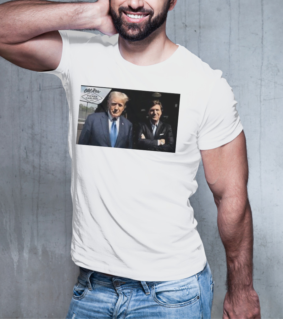Old Row Tucker Carlson Network Interview T-Shirt