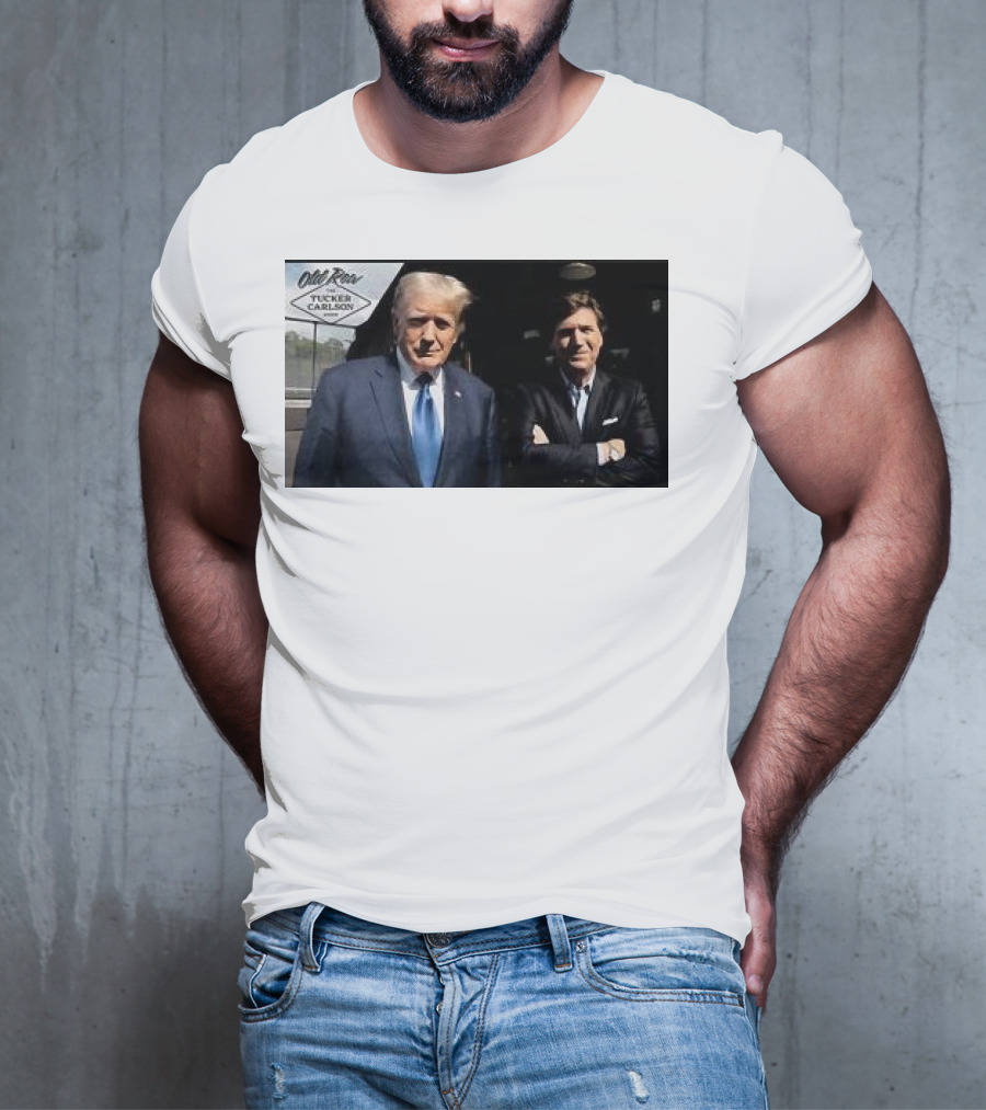 Old Row Tucker Carlson Network Interview T-Shirt