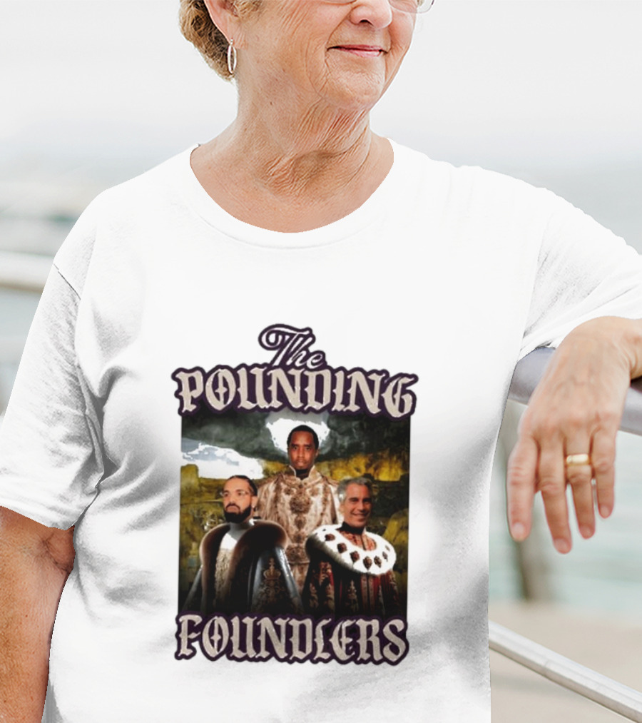 The Pounding Founders Diddy Lebron James T-Shirt