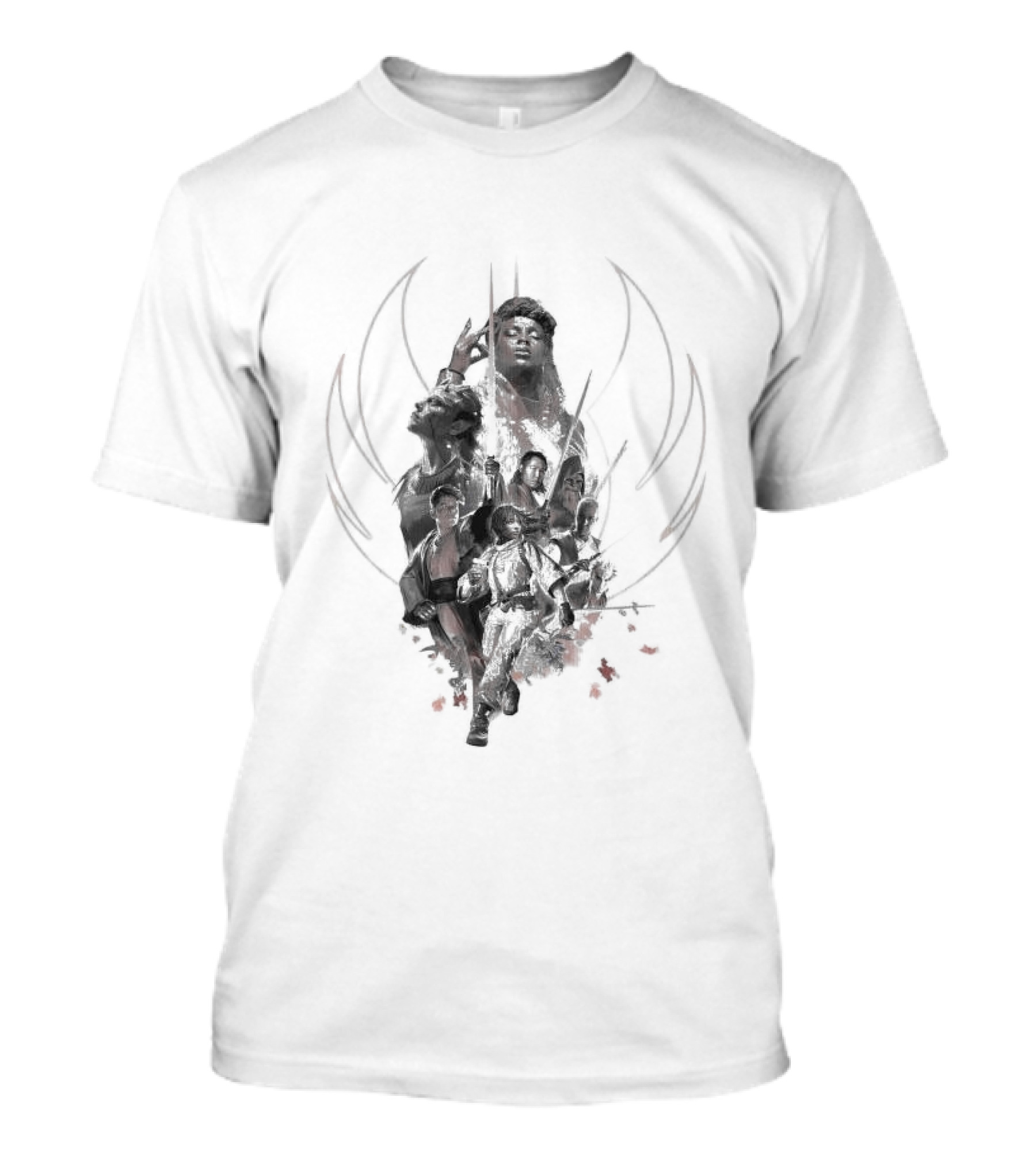 The Acolyte Osha And Cast Natural Jedi Warriors T-Shirt