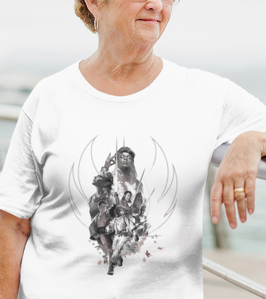 The Acolyte Osha And Cast Natural Jedi Warriors T-Shirt