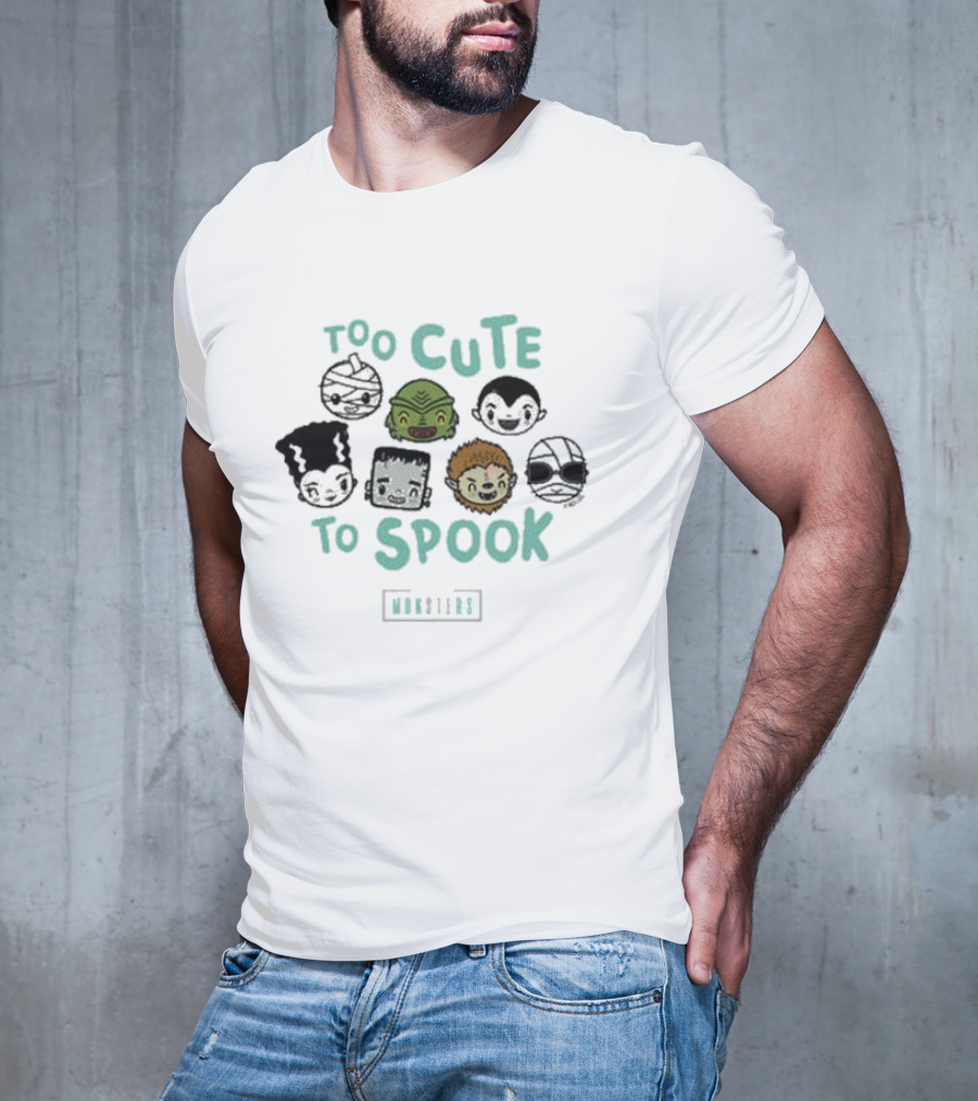 Too Cute To Spook Monsters Toddler Shirt Universal Monsters T-Shirt