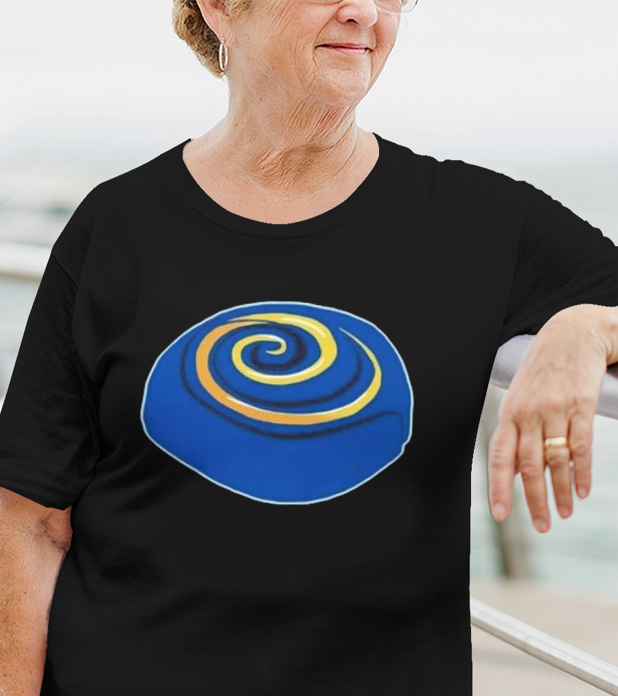 Cursed Cinnamon Roll Spiral Swirl T-Shirt