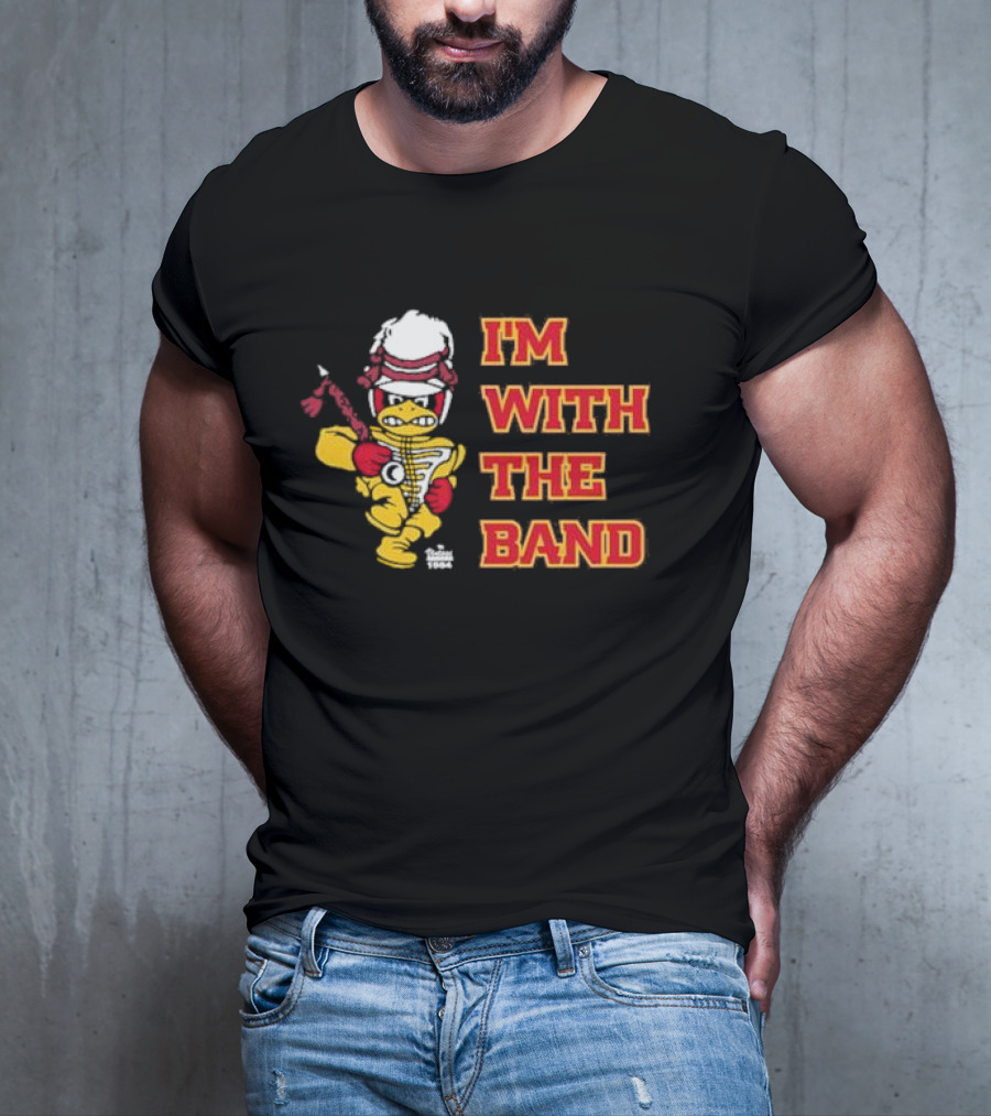 Cyclone Fanatic I’m With The Band Marching Band Cy 1984 T-Shirt