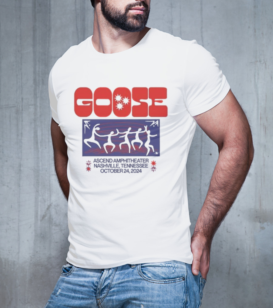 Goose Concert Ascend Amphitheater Nashville Tennessee October 24 T-Shirt