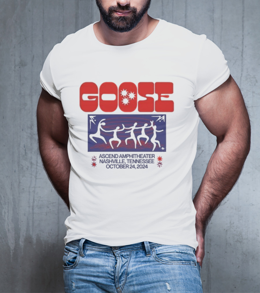 Goose Concert Ascend Amphitheater Nashville Tennessee October 24 T-Shirt