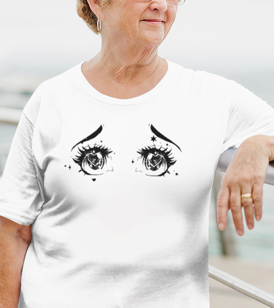 Kacey Musgraves Anime Eyes Heart Star Design New T-Shirt