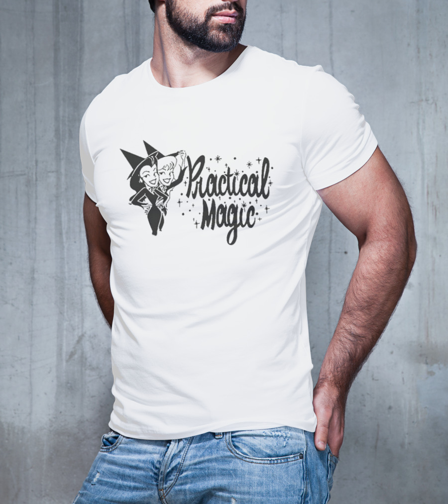 Practical Magic Bewitching Characters And Shimmering Stars T-Shirt