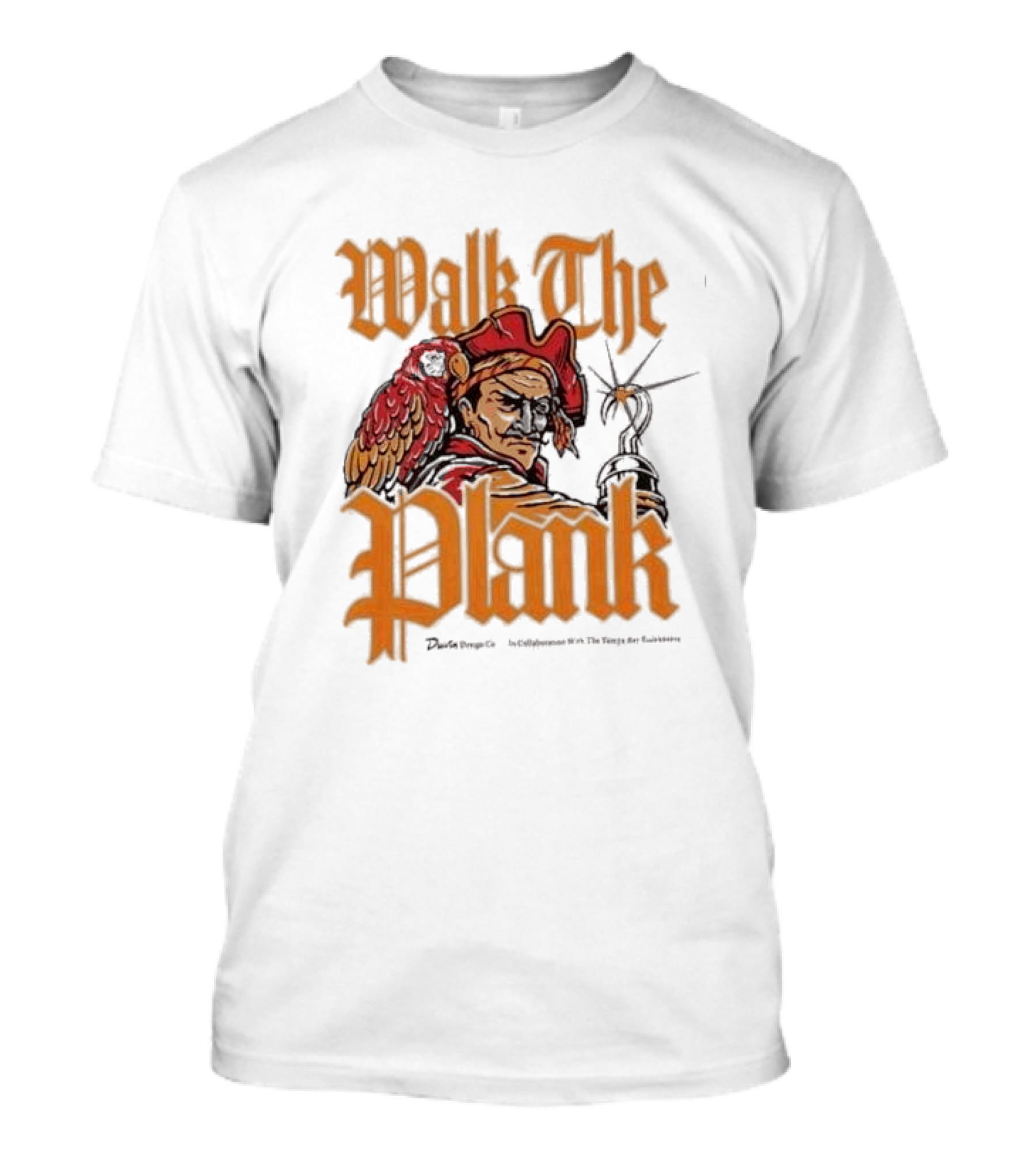 Walk The Plank Tampa Bay Buccaneers Collaboration T-Shirt