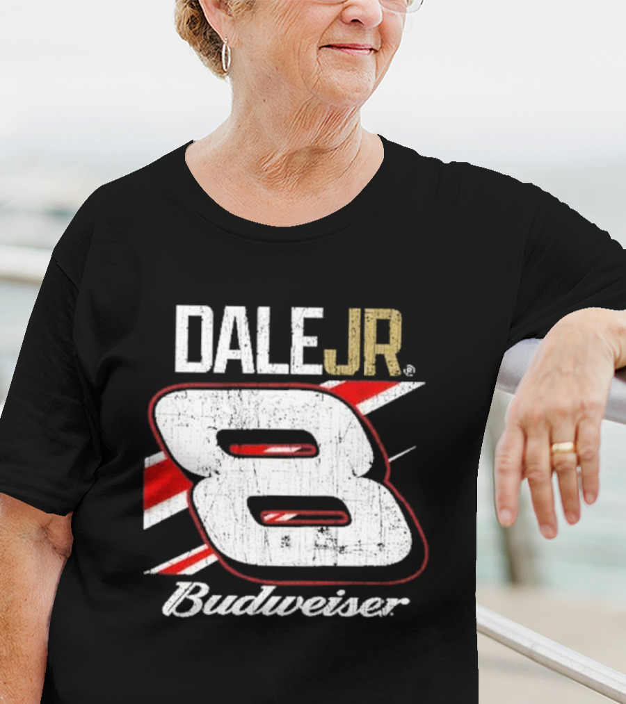 Dale Jr 8 Budweiser Racing T-Shirt