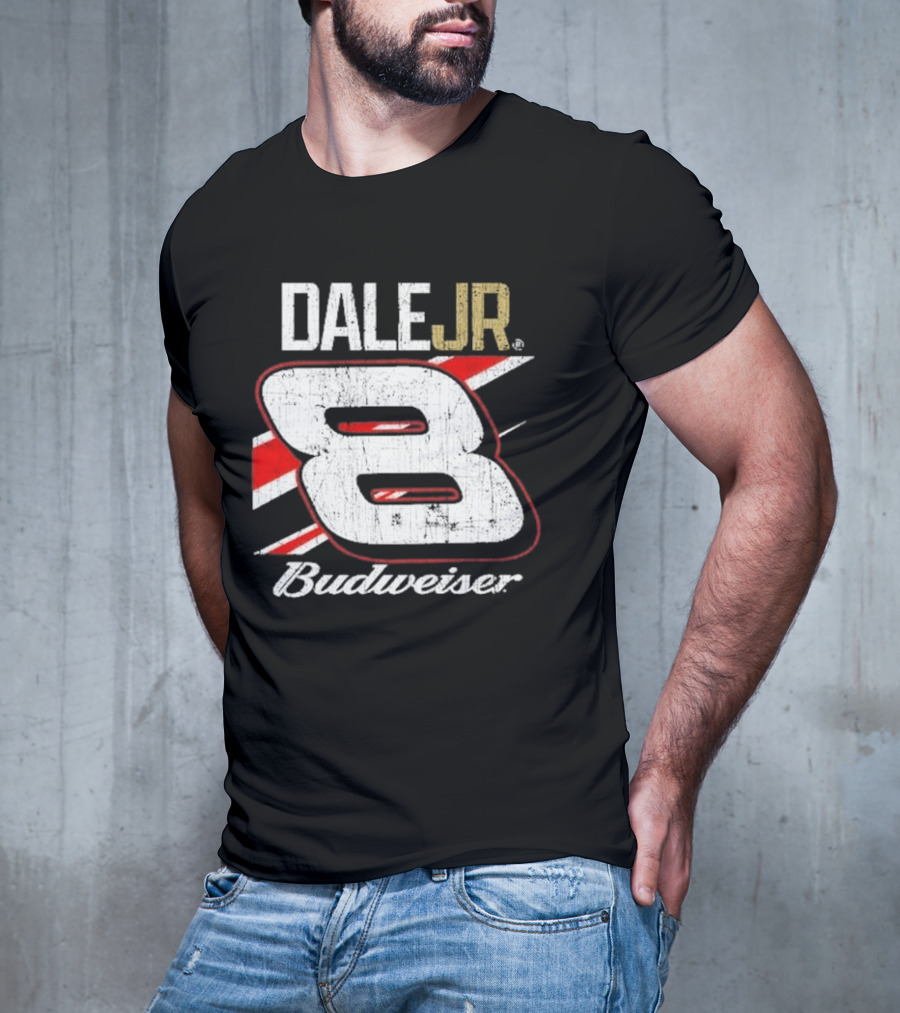 Dale Jr 8 Budweiser Racing T-Shirt