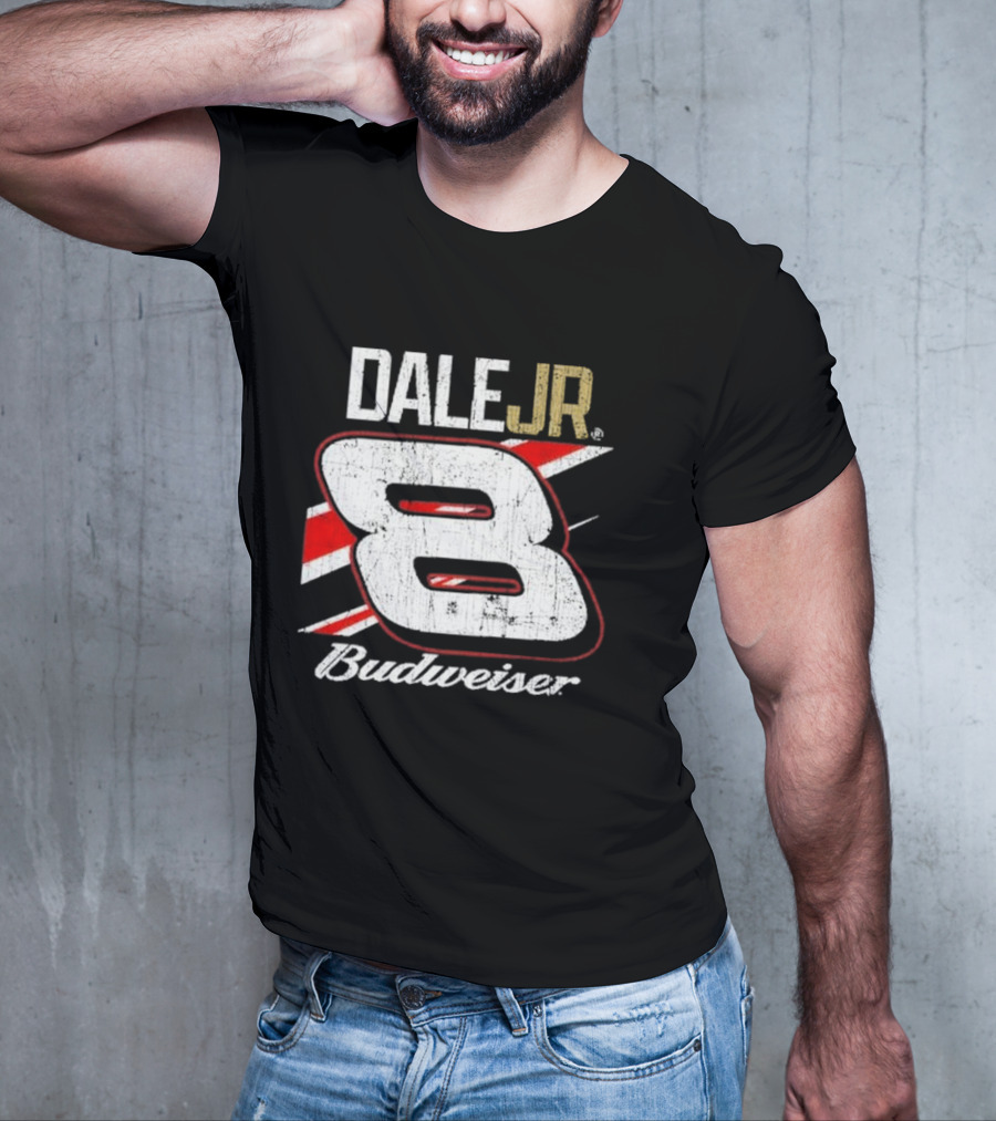 Dale Jr 8 Budweiser Racing T-Shirt