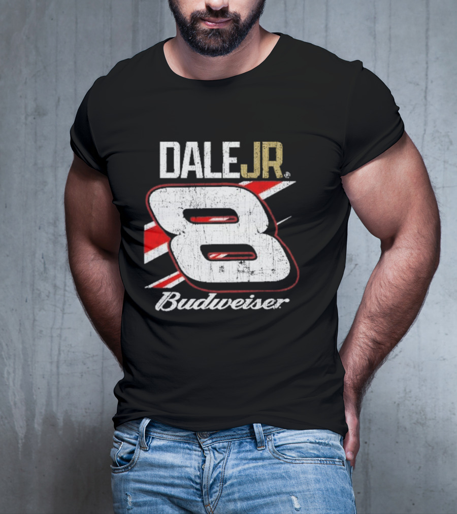 Dale Jr 8 Budweiser Racing T-Shirt