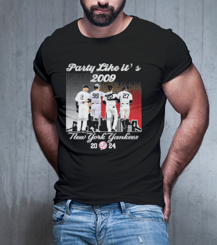 Party Like It’s 2009 New York Yankees Jeter Judge Soto Stanton T-Shirt