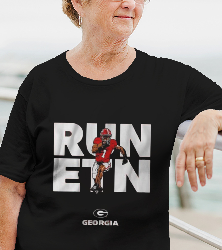 Georgia Football Run ETN T-Shirt