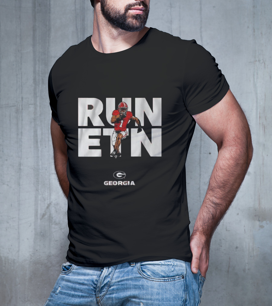 Georgia Football Run ETN T-Shirt