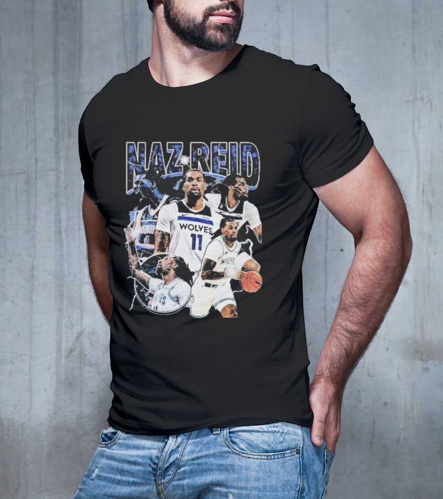 Naz Reid Wolves Basketball 11 T-Shirt