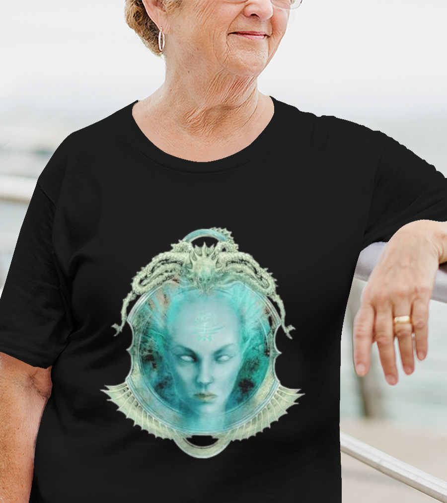 Idoneth Deepkin Namarti Dragon Emblem Fantasy T-Shirt