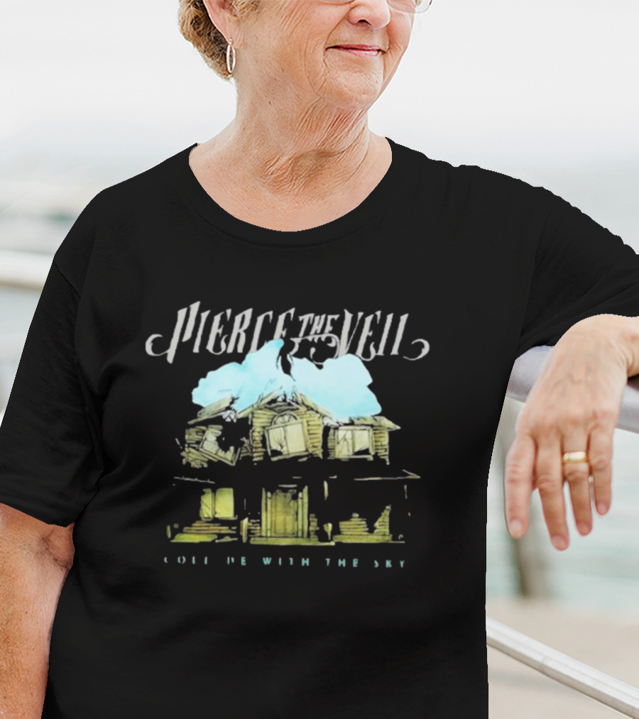 Pierce The Veil Collide With The Sky Haunted House T-Shirt