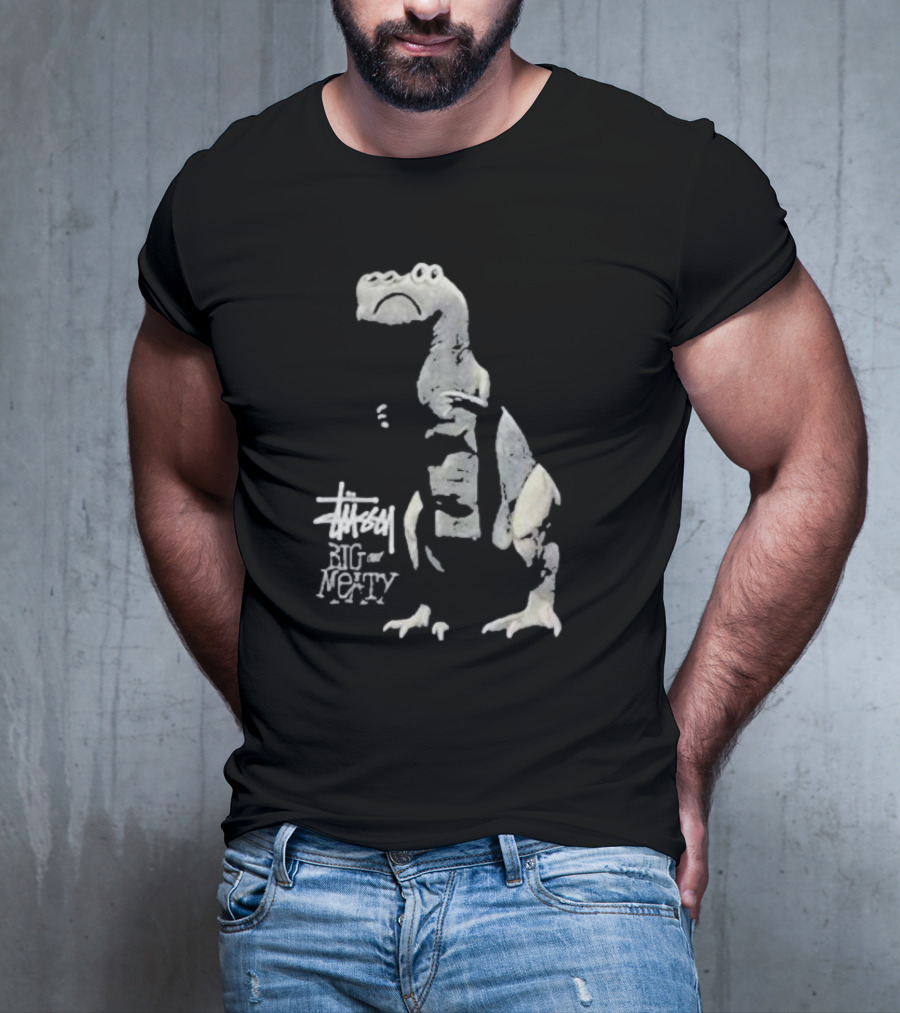 Stussy Big And Meaty Dinosaur T-Shirt