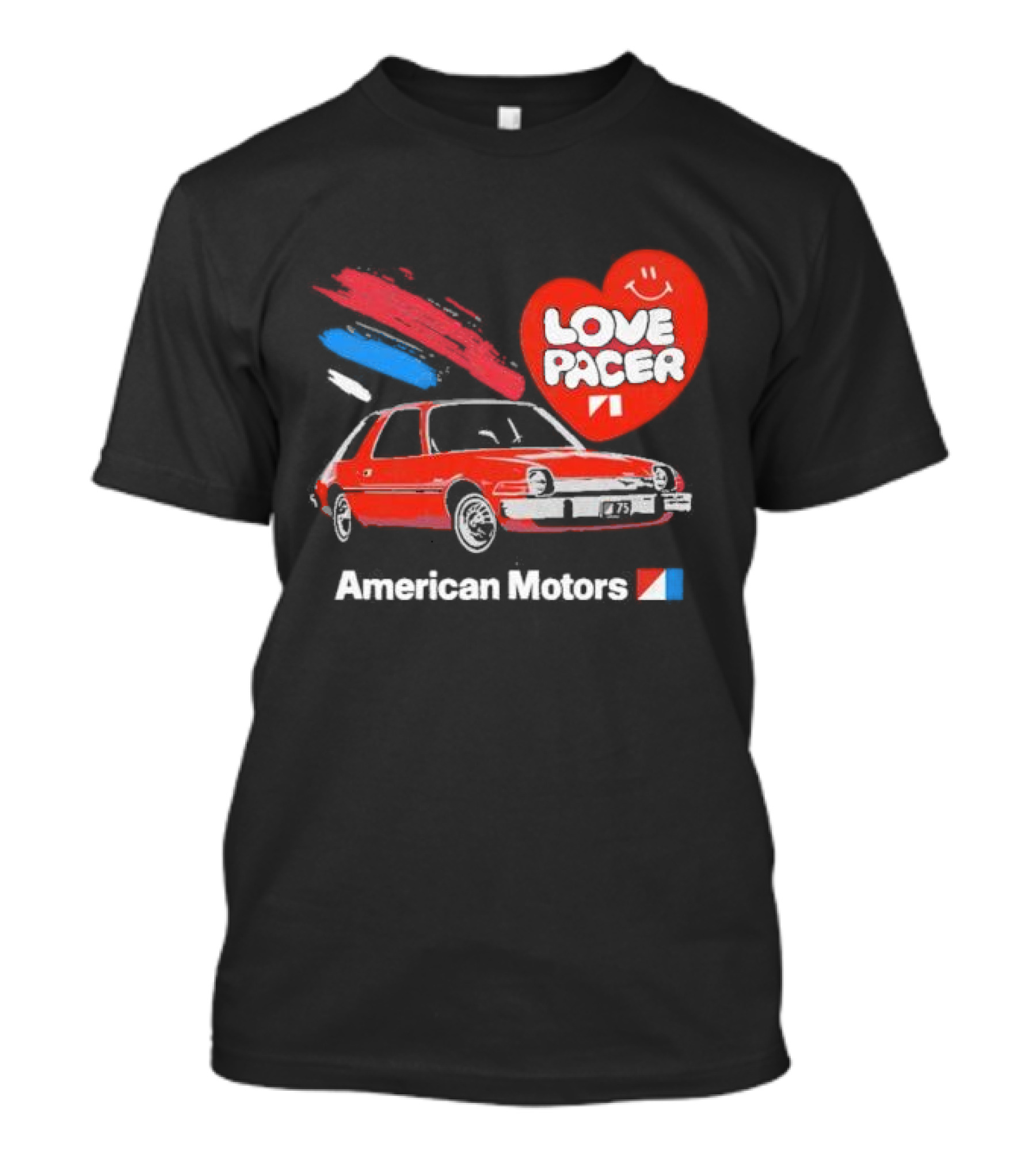 Love Pacer 75 American Motors Retro Style Car T-Shirt