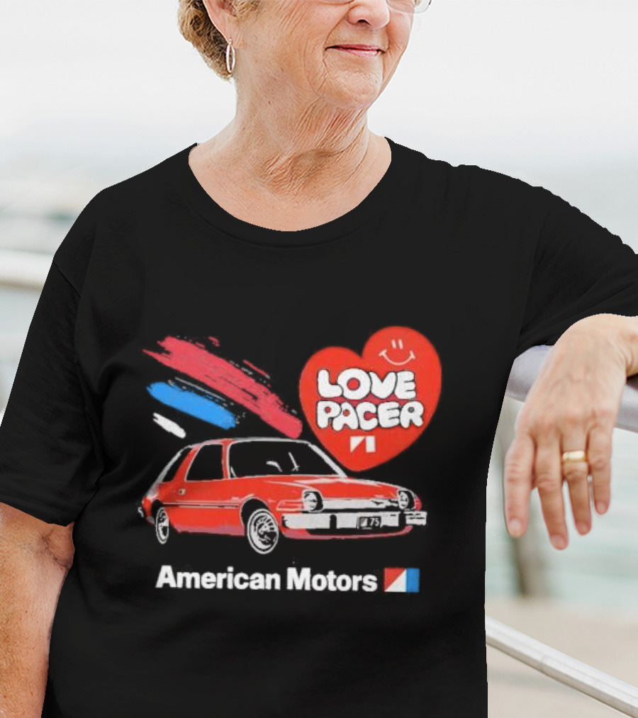 Love Pacer 75 American Motors Retro Style Car T-Shirt