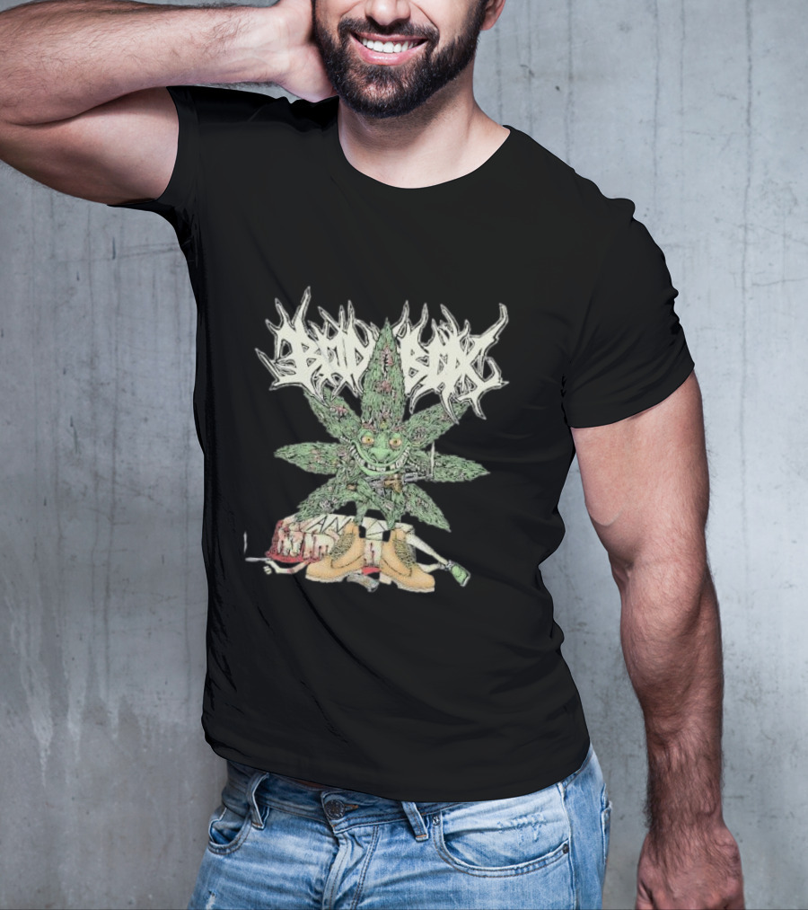 Bodybox Smoke Bars Graffiti Leaf Character Urban Boots T-Shirt