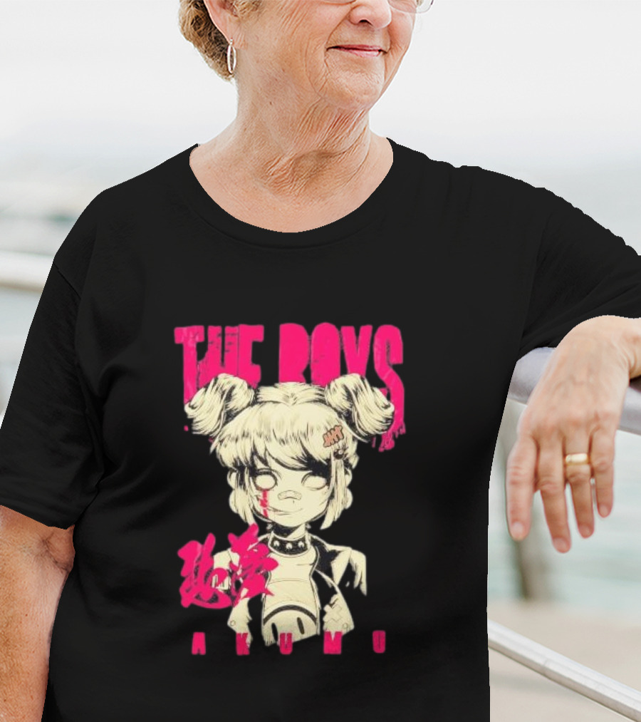 The Boys Akumu Glow In The Dark Em-J Manga Style Girl T-Shirt