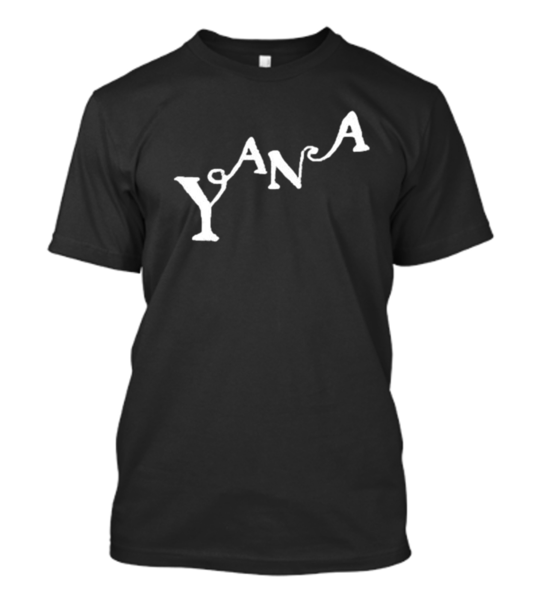 Yana Amy Curved Typography T-Shirt