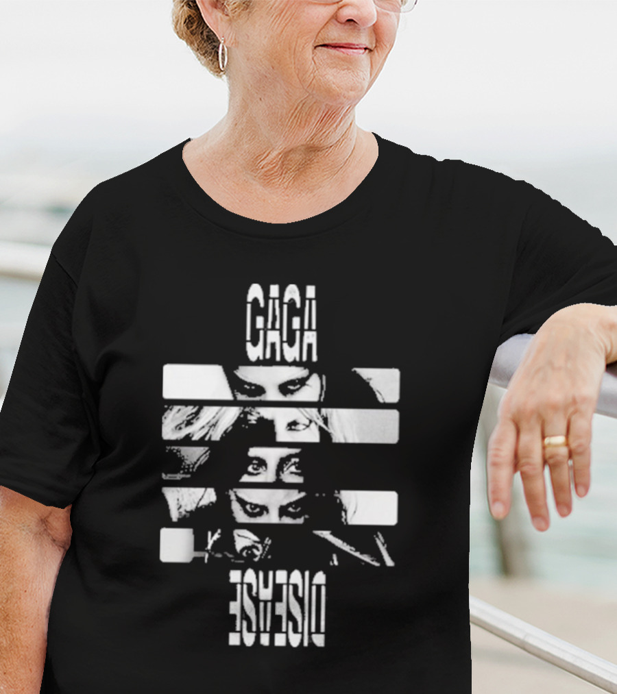 Gaga Disease Monochrome Eyes T-Shirt