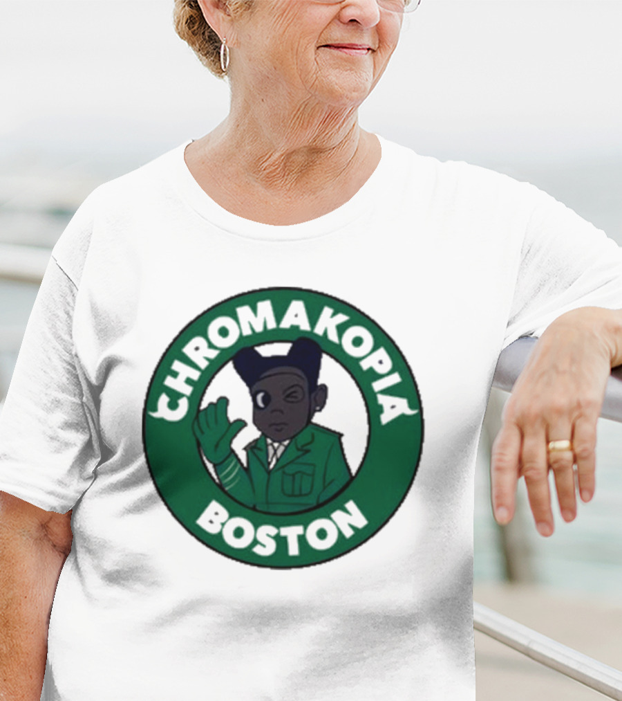 Chromakopia Boston Green Circle Character T-Shirt