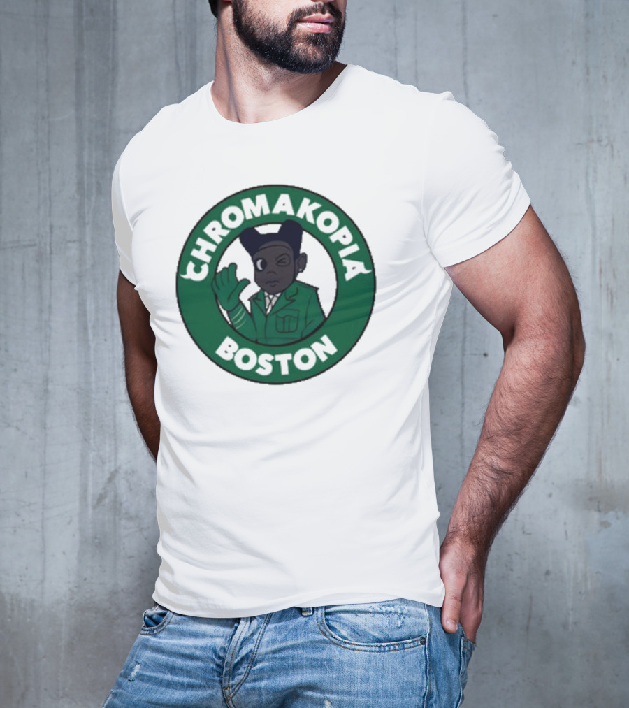 Chromakopia Boston Green Circle Character T-Shirt