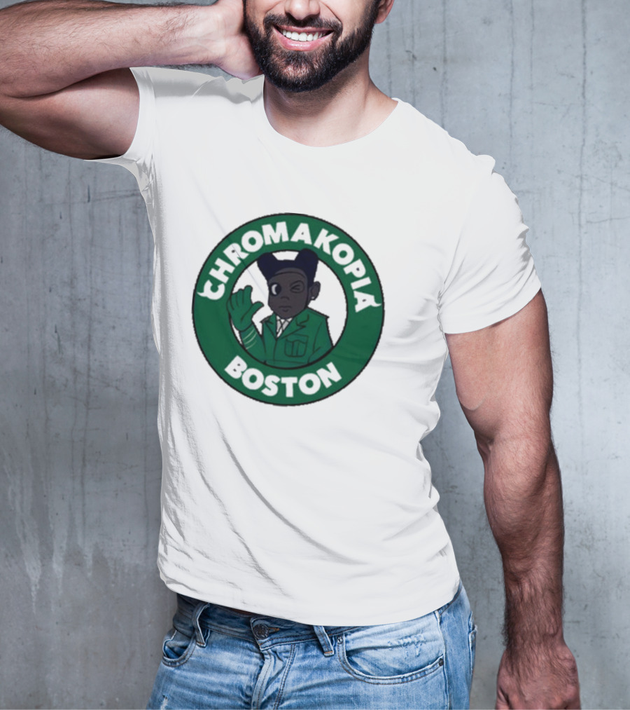 Chromakopia Boston Green Circle Character T-Shirt