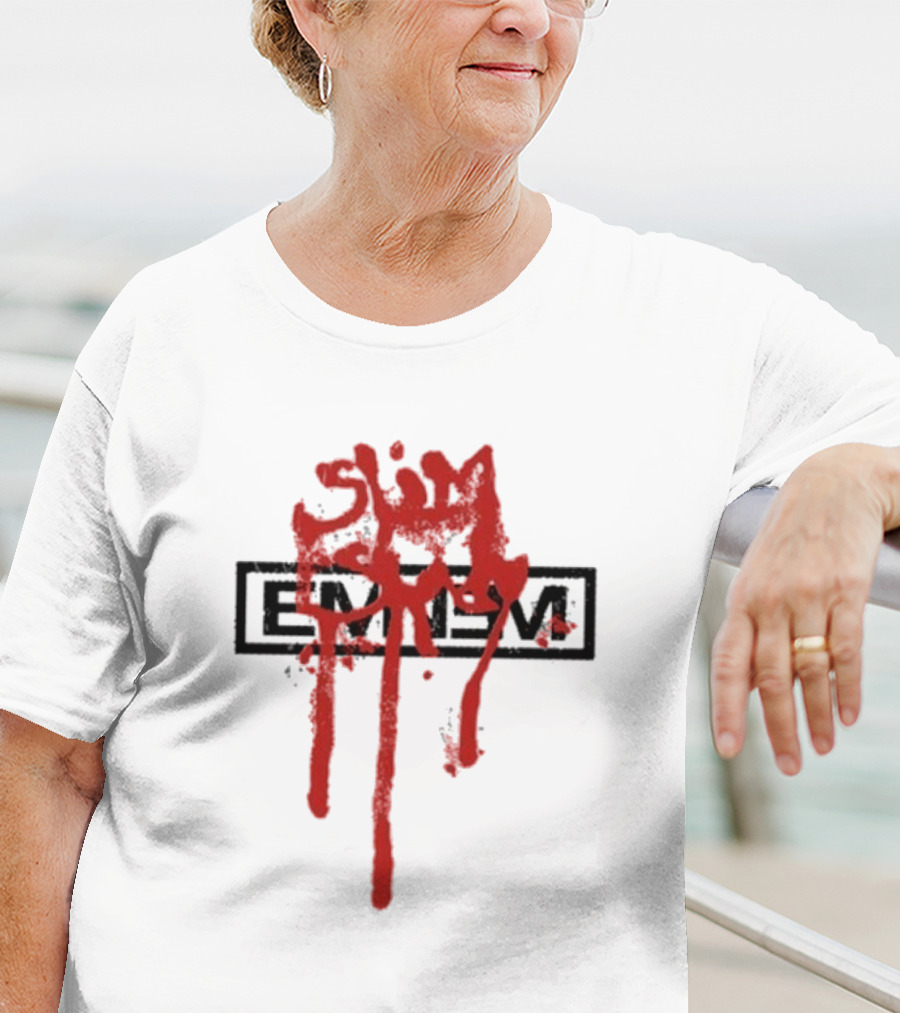 Eminem Slim Shady Blood Scrawl Speak Of The Devil Capsule Tdoss T-Shirt