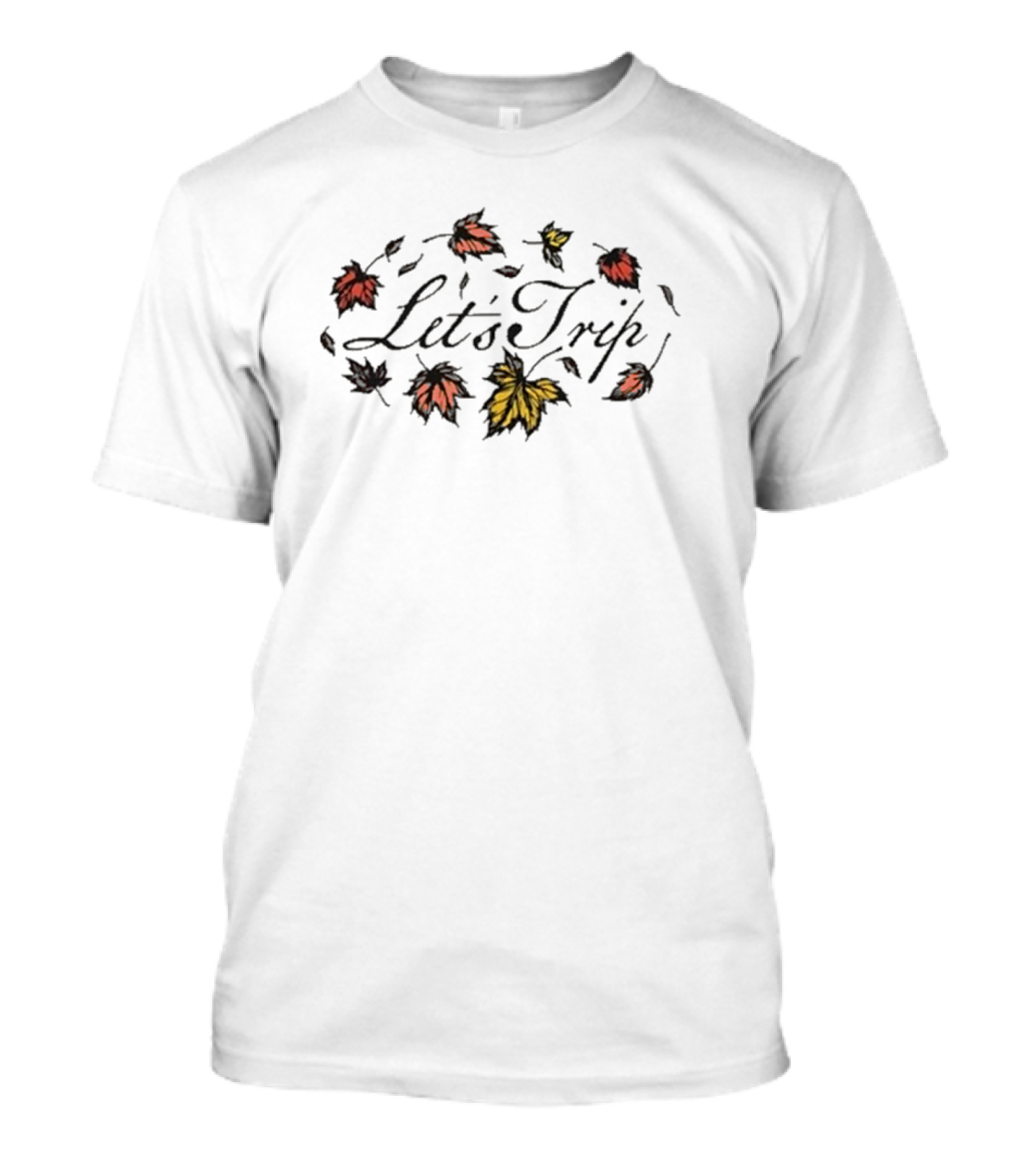Sturniolo Clothing Let’s Trip Autumn Leaves T-Shirt