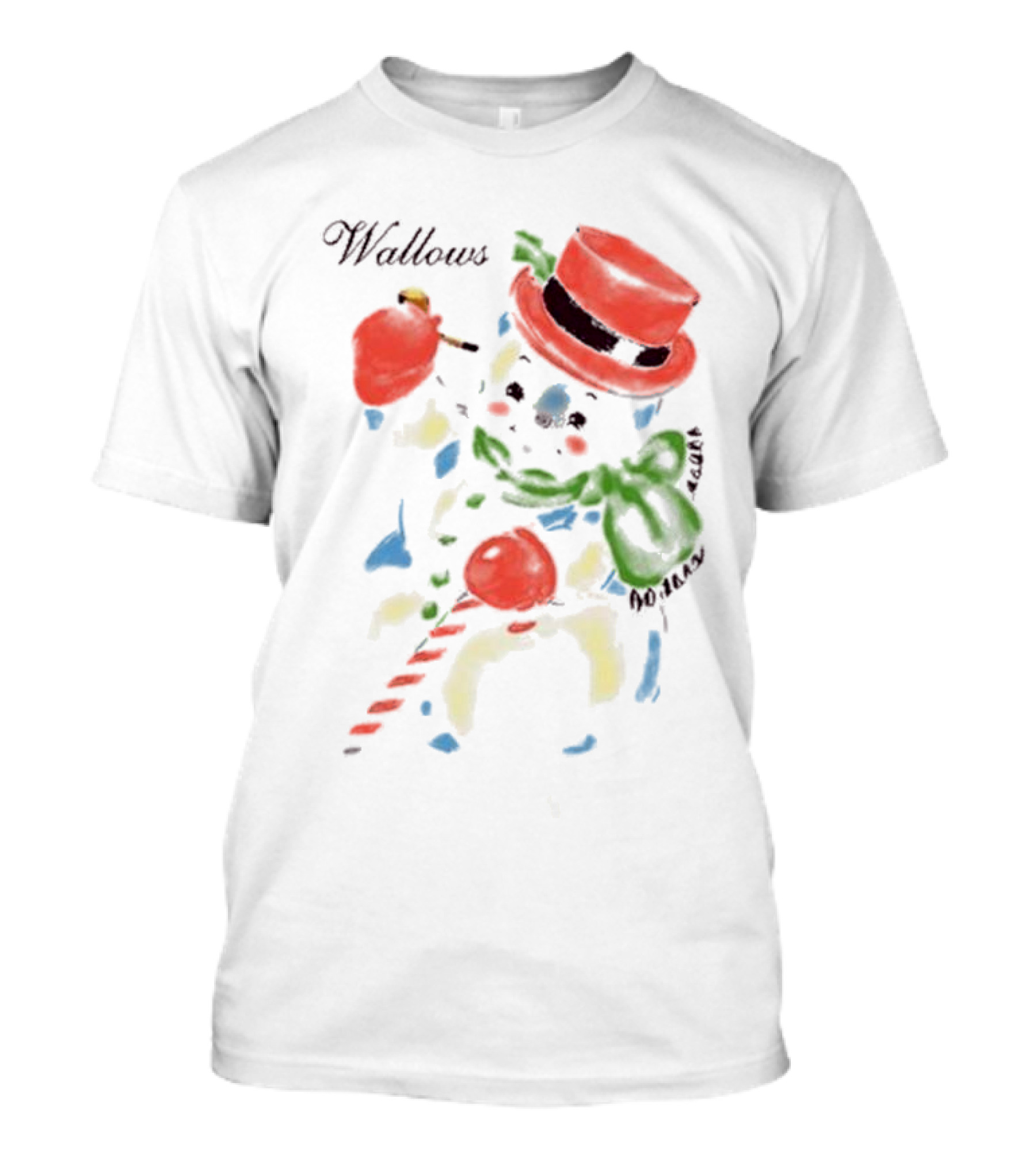 Wallows Snowman Christmas T-Shirt