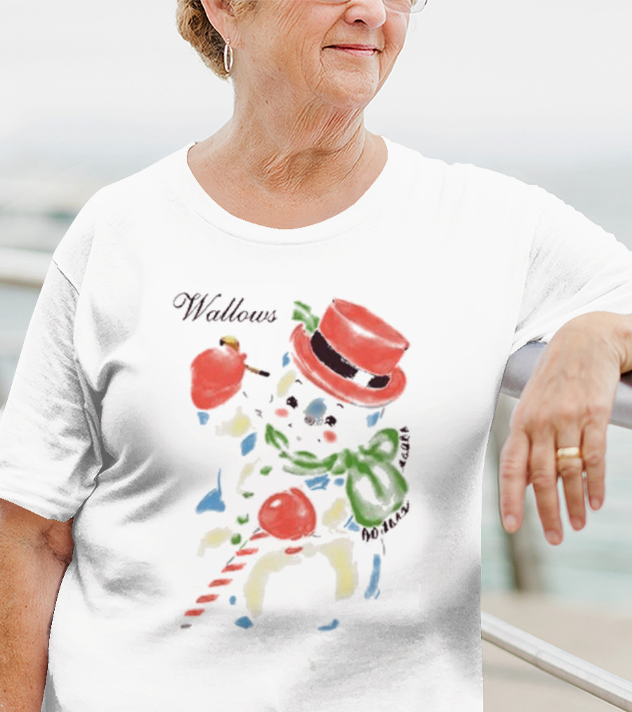 Wallows Snowman Christmas T-Shirt