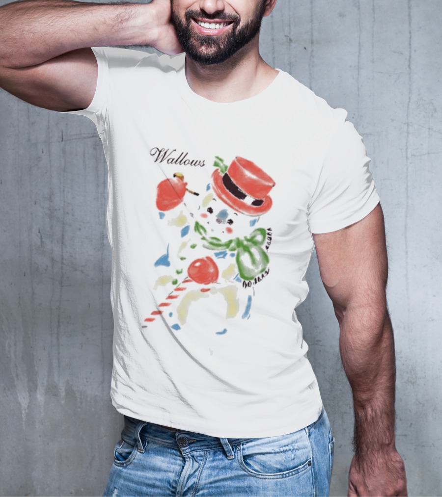 Wallows Snowman Christmas T-Shirt