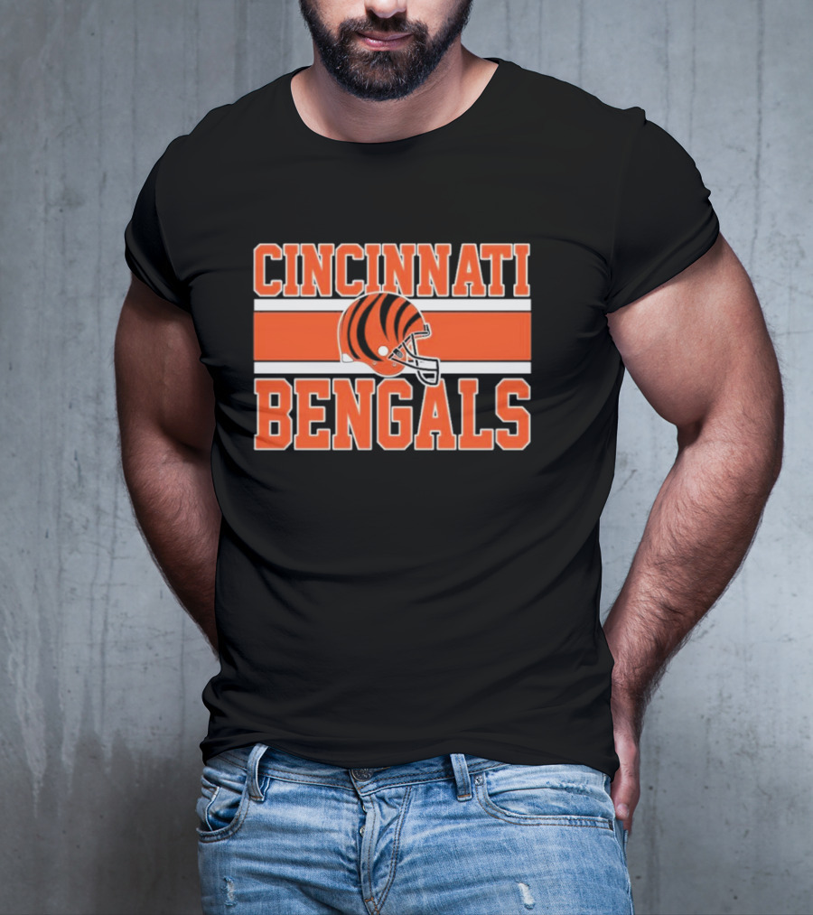 Cincinnati Bengals Football Helmet Jd Vance T-Shirt