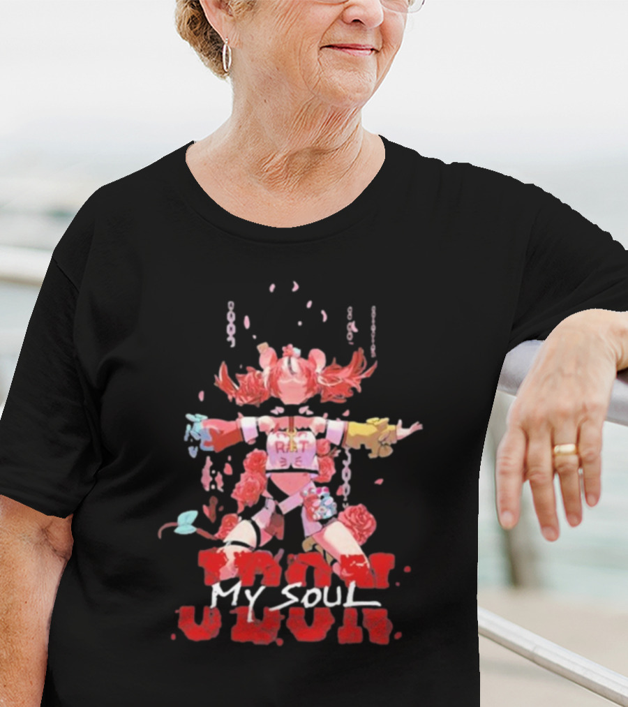 Jdon My Soul R.I.P Art 3E Blossoms Chains T-Shirt