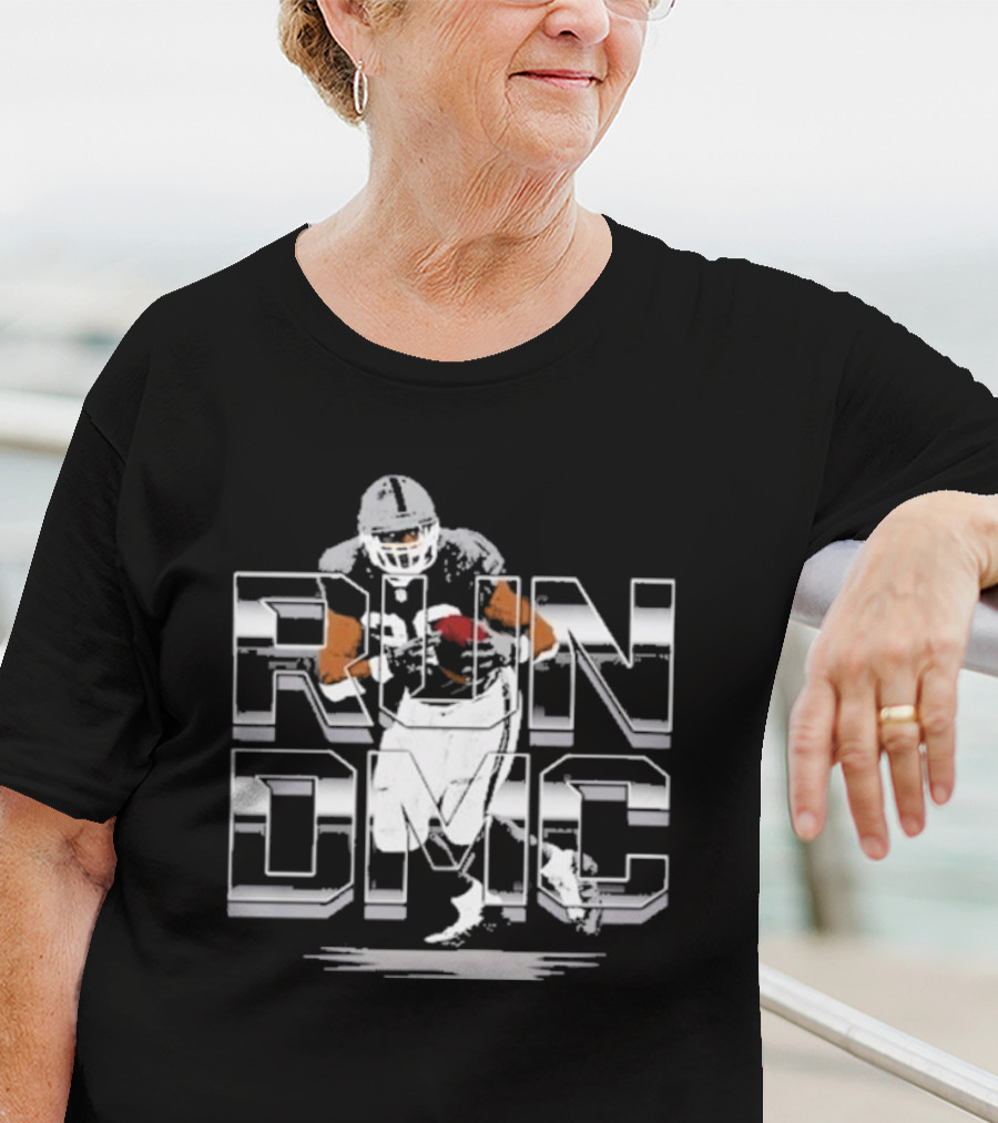 Darren McFadden RUN DMC Football Graphic NFL Player T-Shirt