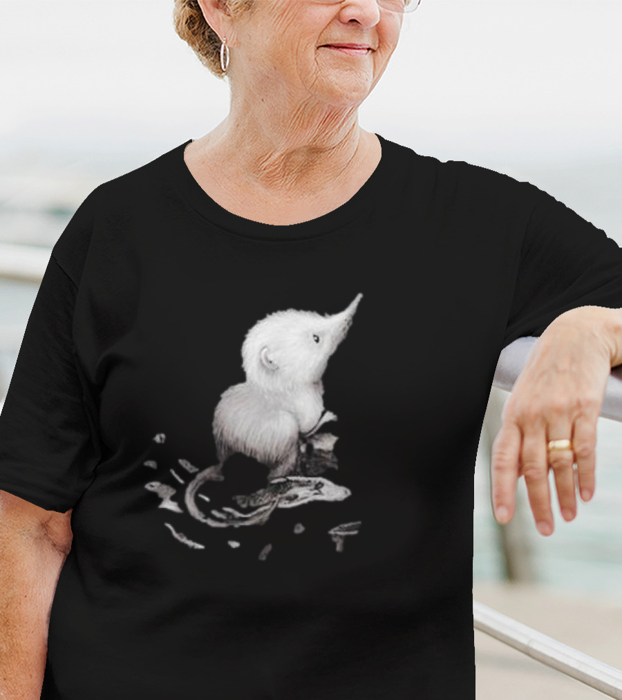 Snowflake Little Shrew Reflection On Water T-Shirt