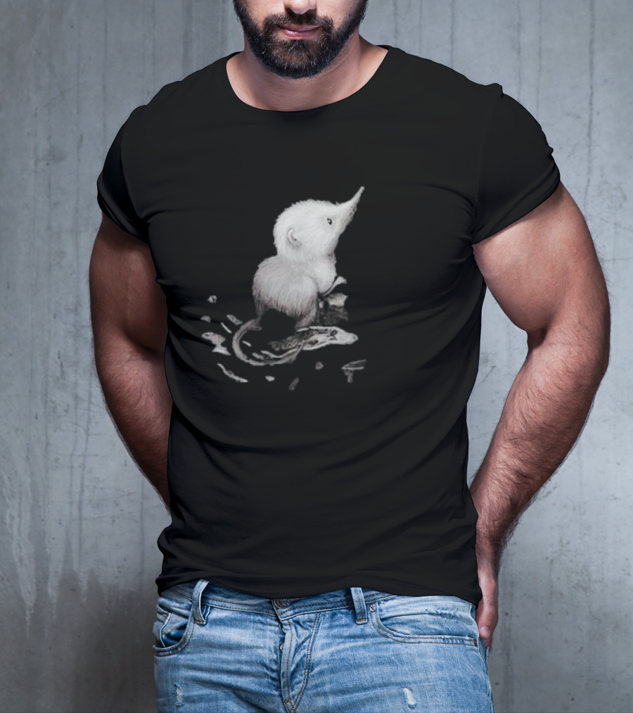 Snowflake Little Shrew Reflection On Water T-Shirt
