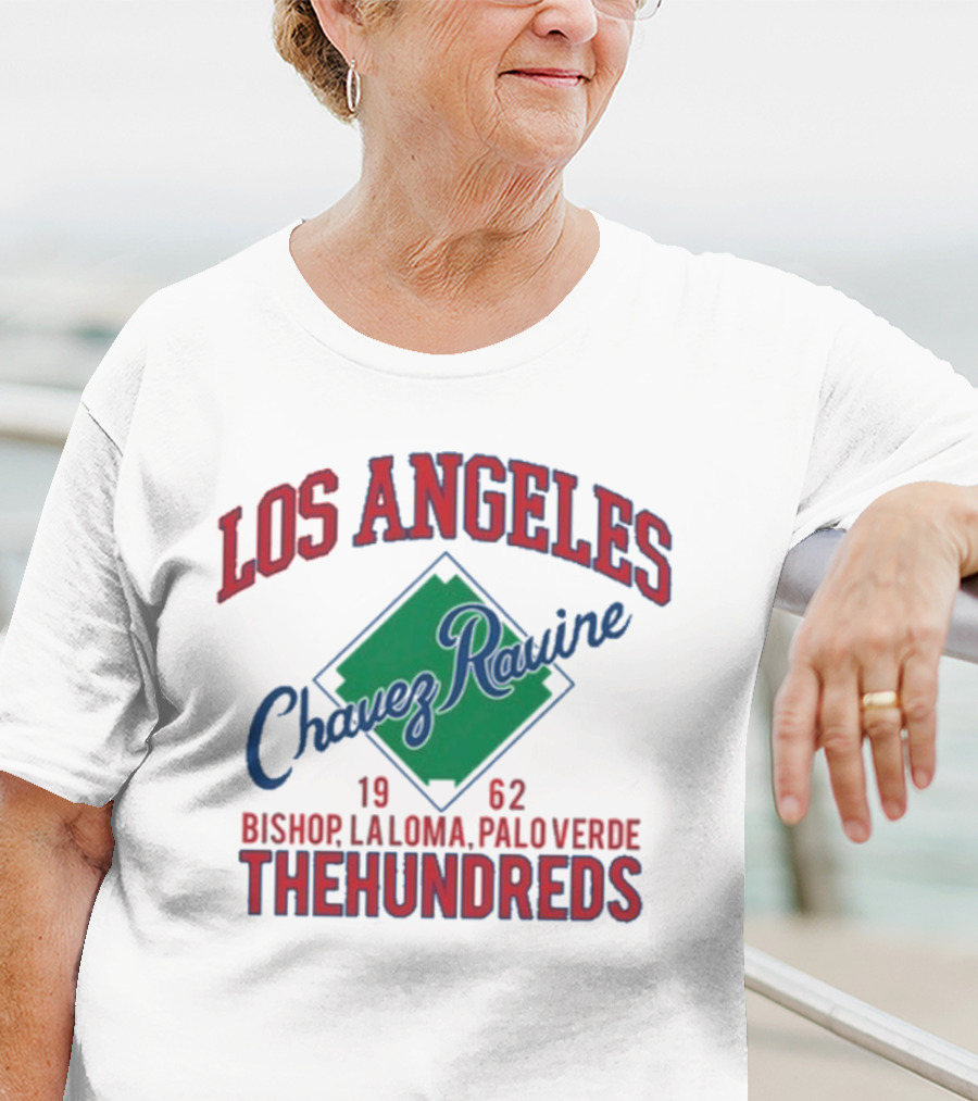 Los Angeles Chavez Ravine 1962 Bishop La Loma Palo Verde The Hundreds T-Shirt