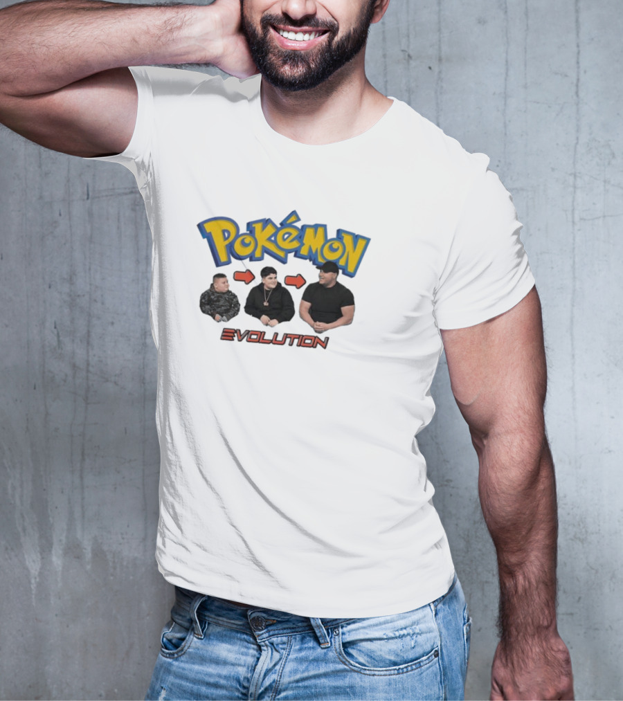 Pokémon Evolution Transformation Journey T-Shirt